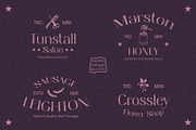 Saphile Vintage, a Sans Serif Font by Craft Supply Co. (Thumbnail 5 of 8)