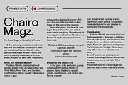ChairoSans, a Sans Serif Font by Propertype (Thumbnail 7 of 14)