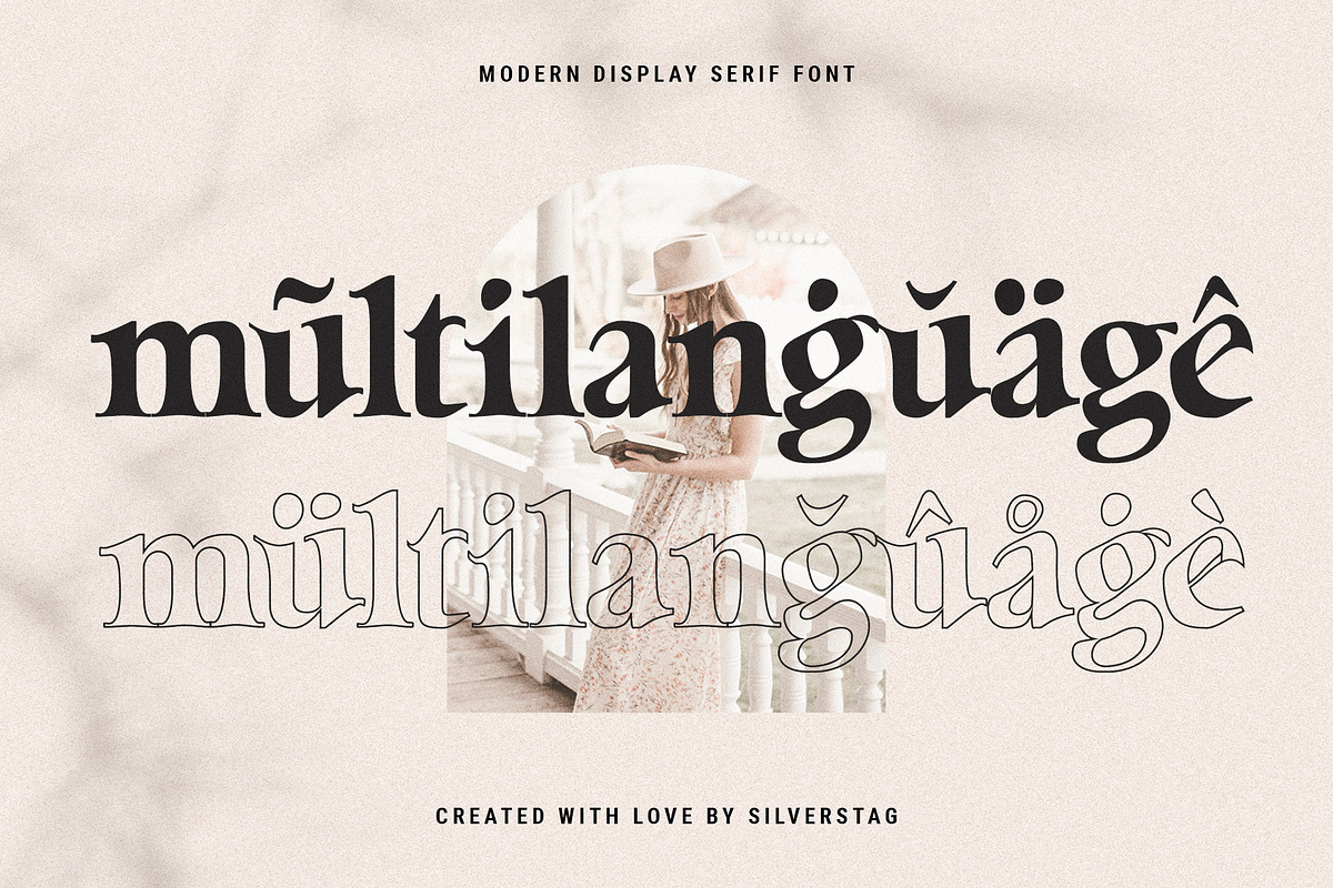Lumière - Modern Display Serif Font, a Serif Font by SilverStag Type Foundry (Photo 8 of 15)
