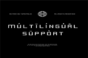 Netrox - Futuristic Display Font, a Sans Serif Font by Typeagle (Thumbnail 4 of 11)