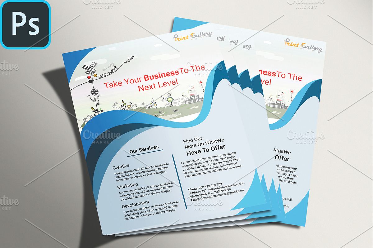 Spiti 02 Business Flyer, a Flyer Template by Proshanta Sarker (Photo 2 of 4)