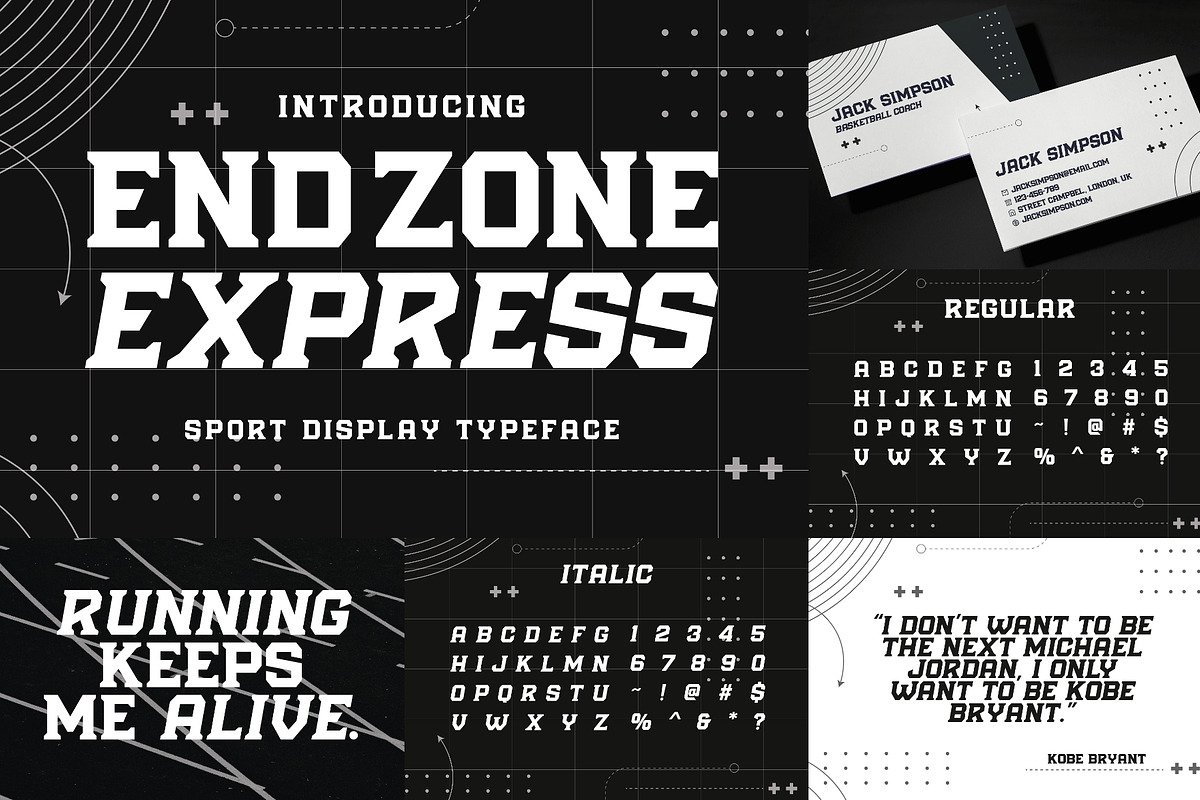 Military Font Bundle - 90 Fonts!, a Sans Serif Font by HipFonts (Photo 4 of 15)