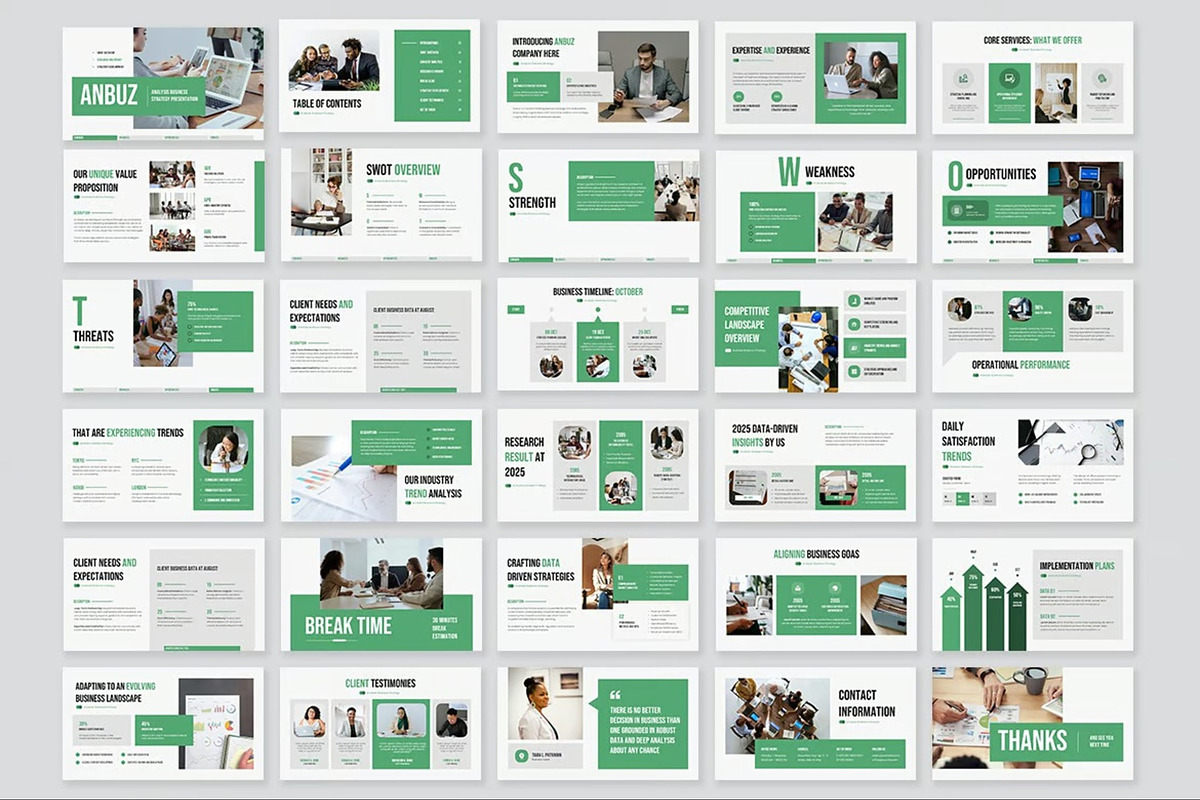 Analysis Business Strategy PPoint, a Presentation Template by Fit-tee (Photo 4 of 10)
