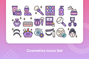 Cosmetics Icons Set - Filled Line, an Icon by Kmg Design (Thumbnail 3 of 3)