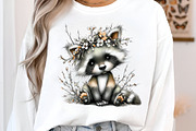 Whimsical Spring Watercolor Clipart, an Illustration by SinaCreation (Thumbnail 4 of 8)