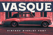 Vasque - Vintage Display Fonts, a Serif Font by Konstantine Studio (Thumbnail 1 of 3)