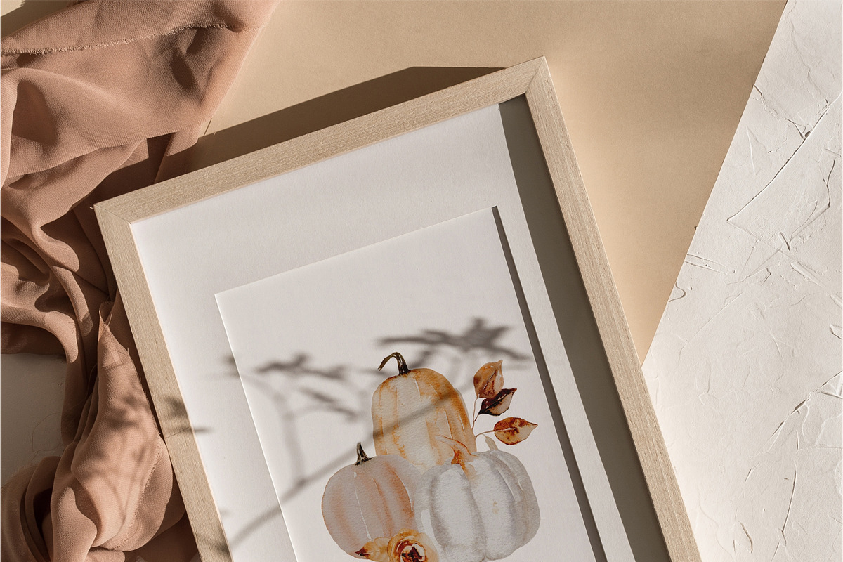 AUTUMN AESTHETIC - fall watercolor, a Seasonal Illustration by Youksy (Photo 6 of 11)