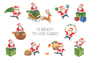 CHRISTMAS - WATERCOLOR CLIP ART, a Decorative Illustration by Kattarina Po (Thumbnail 7 of 8)