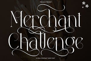 Merchant Challenge Font