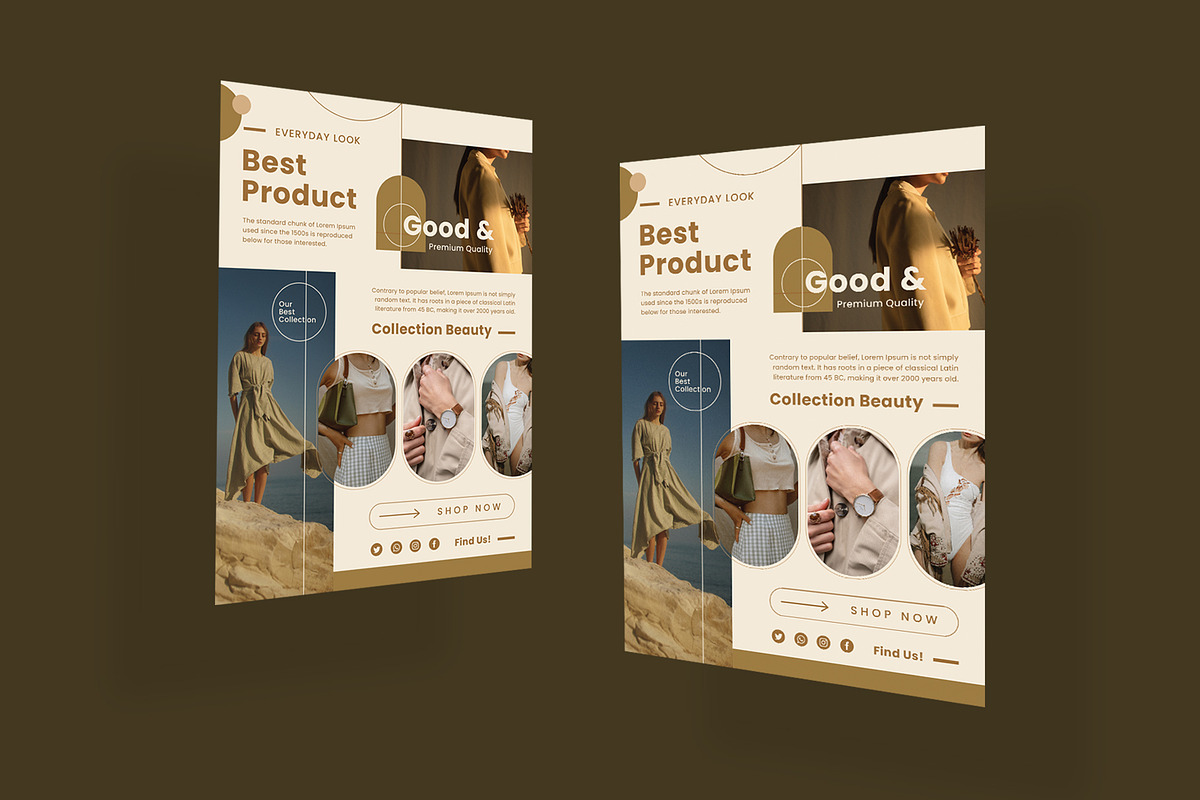 Fashion Sale Best Product Flyer, a Flyer Template by rzkaamlya