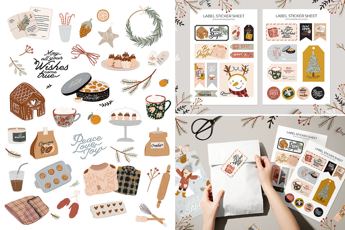 Holiday Season Bundle: Fall & Winter, an Object Graphic by Ruslana Lubenets (Photo 13 of 43)