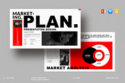 Marketing Plan Presentation Template, a Presentation Template by Alvi-Studio (Thumbnail 1 of 10)