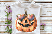 Retro Fall PNG Fall Halloween, an Illustration by CraftArtStudio (Thumbnail 4 of 6)