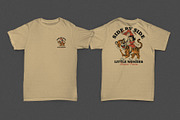 Little Girl with Happy Tiger Mascot, a Branding & Logo Template by Judsart (Thumbnail 2 of 3)