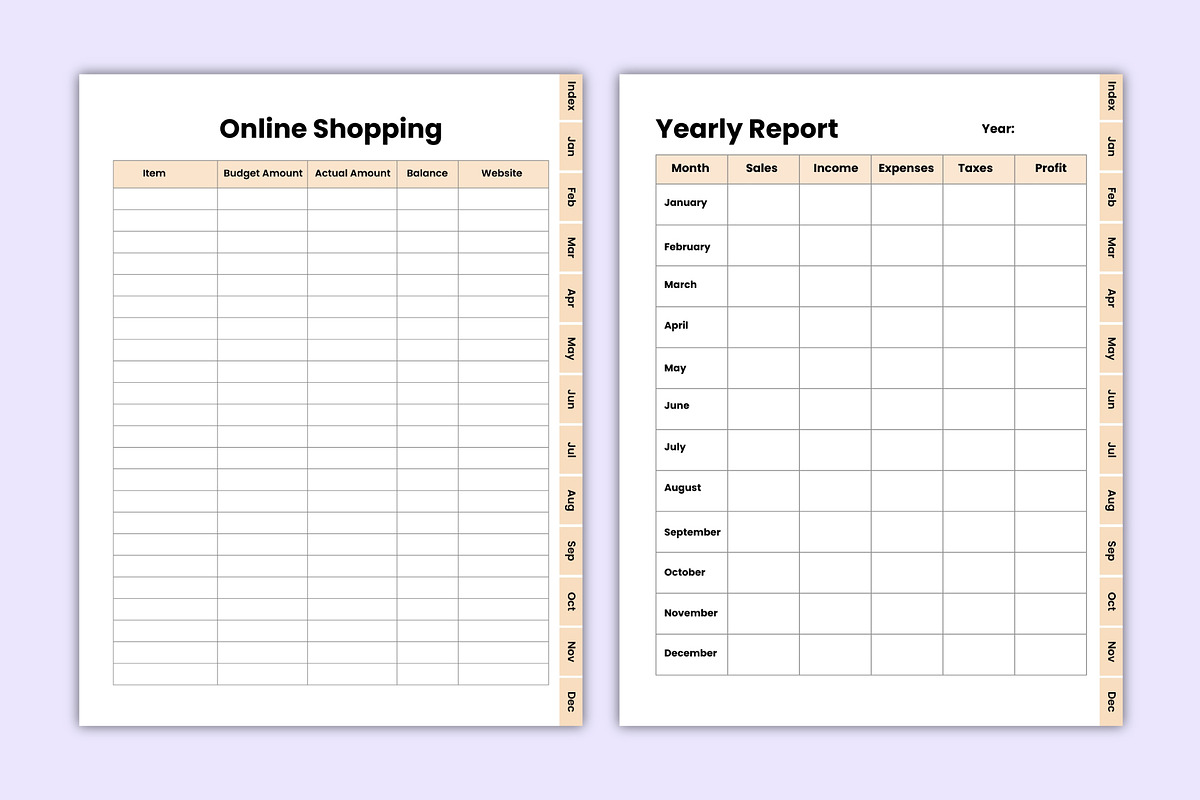 Digital 2025 Small Business Planner, a Stationery Template by Mustafiz (Photo 11 of 11)