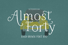 Almost Forty – Dual Font Set