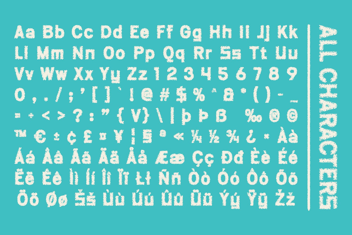 Blazhe Unfocus, a Sans Serif Font by Craft Supply Co. (Photo 8 of 8)