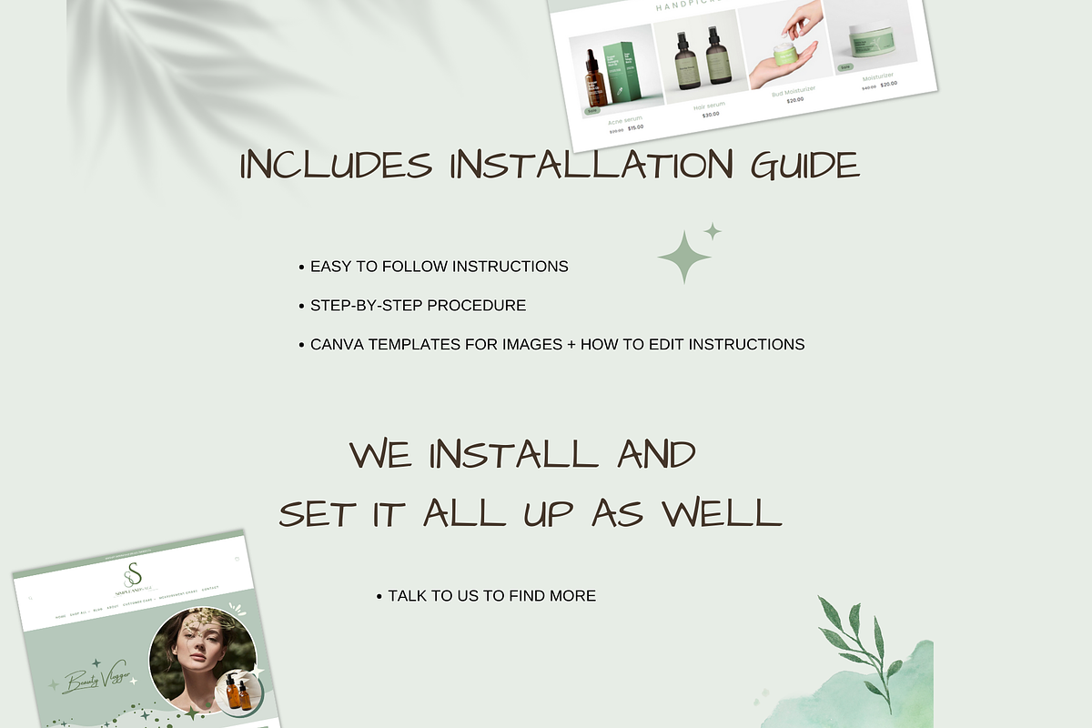Simple And Sage | Shopify Theme, a Templates & Theme by Millennials Marketing (Photo 7 of 10)
