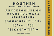 NOUTHEN, a Font by SON OF THIRTEEN (Thumbnail 2 of 6)