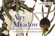 Airy Meadow Close Up Florals, an Object Graphic by Aga Silva (Thumbnail 3 of 6)