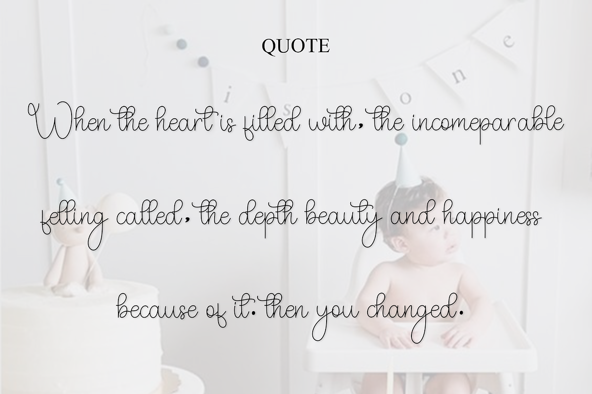 Peanut, a Handwritten Font by InermediaSTUDIO (Photo 3 of 8)