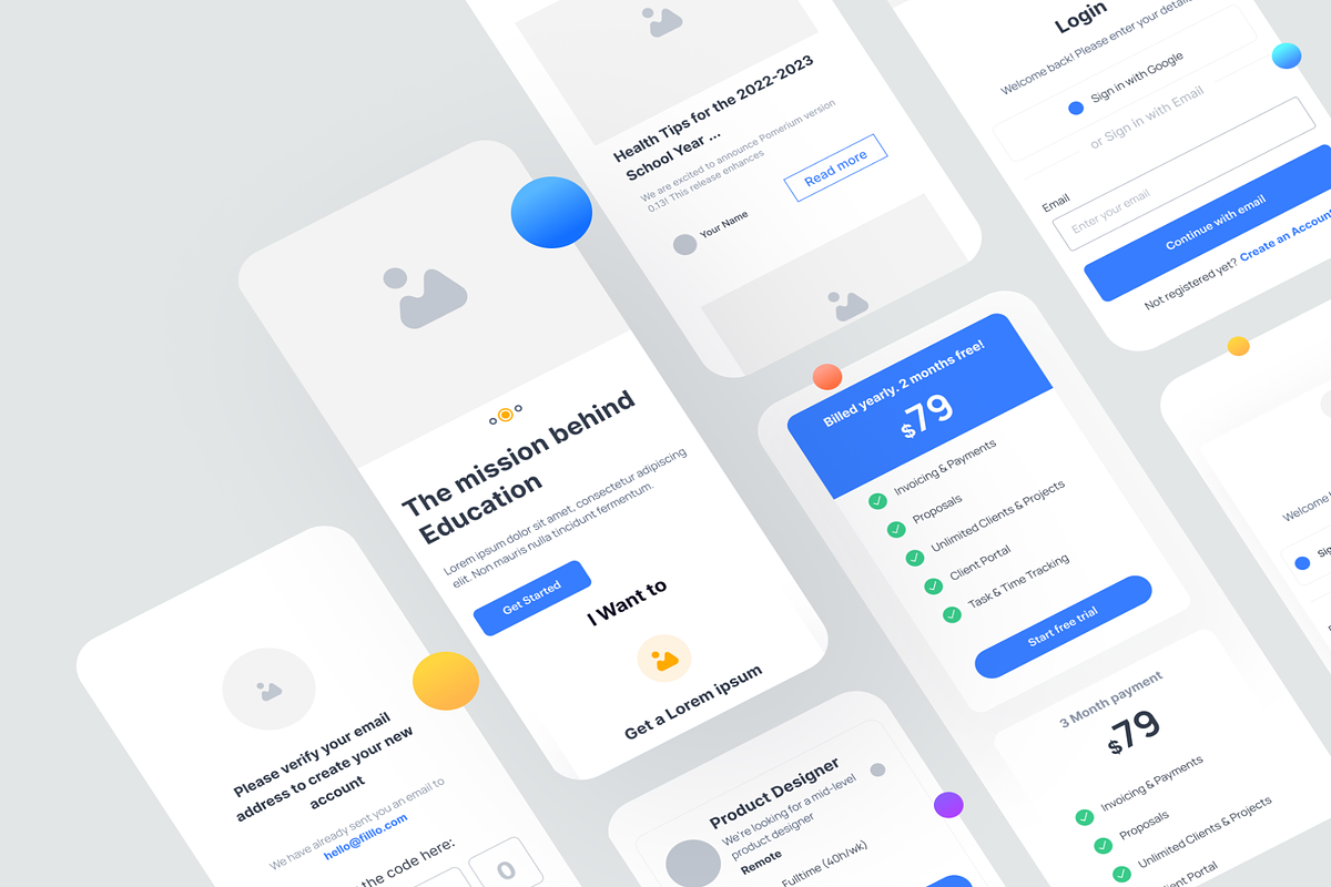 Web Wireframe UI Kit, an UI Kit Template by Lumina_ui_ux202 (Photo 5 of 6)