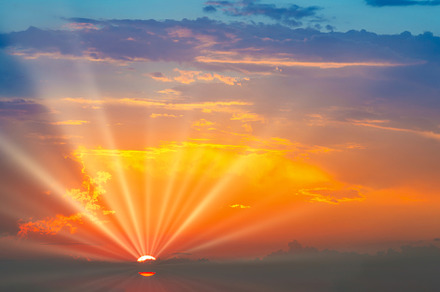 Sunset dramatic sky, a Nature Photo by Vapi