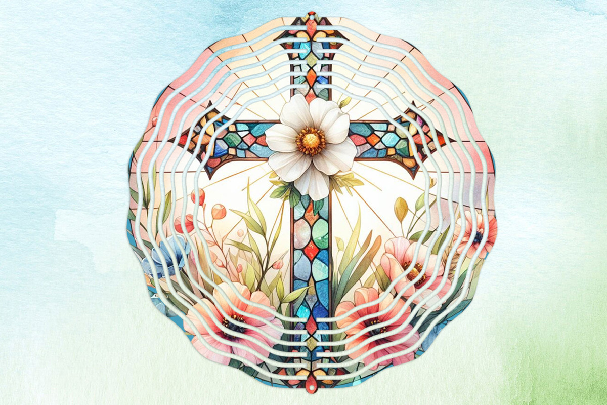 Stained Glass Christian Cross Bundle, a Work Illustration by Dream Creation (Photo 4 of 7)