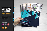 Corporate Brochure Template V4, a Brochure Template by JanySultana (Thumbnail 1 of 12)