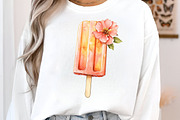 Watercolor Cute Peaches Garden Fruit, an Illustration by SinaCreation (Thumbnail 4 of 7)