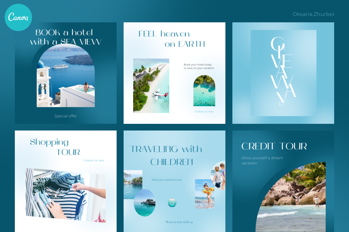 Instagram premium set in Canva, a Social Media Template by Make It Yours Lab. (Photo 3 of 15)