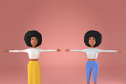 2 Female Characters Alicia, a Characters & Person 3D Model by 3DTreatment (Thumbnail 1 of 59)