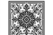 50 Elegant Floral Ornament Bundle, a Decorative Illustration by Amazin_art (Thumbnail 8 of 29)