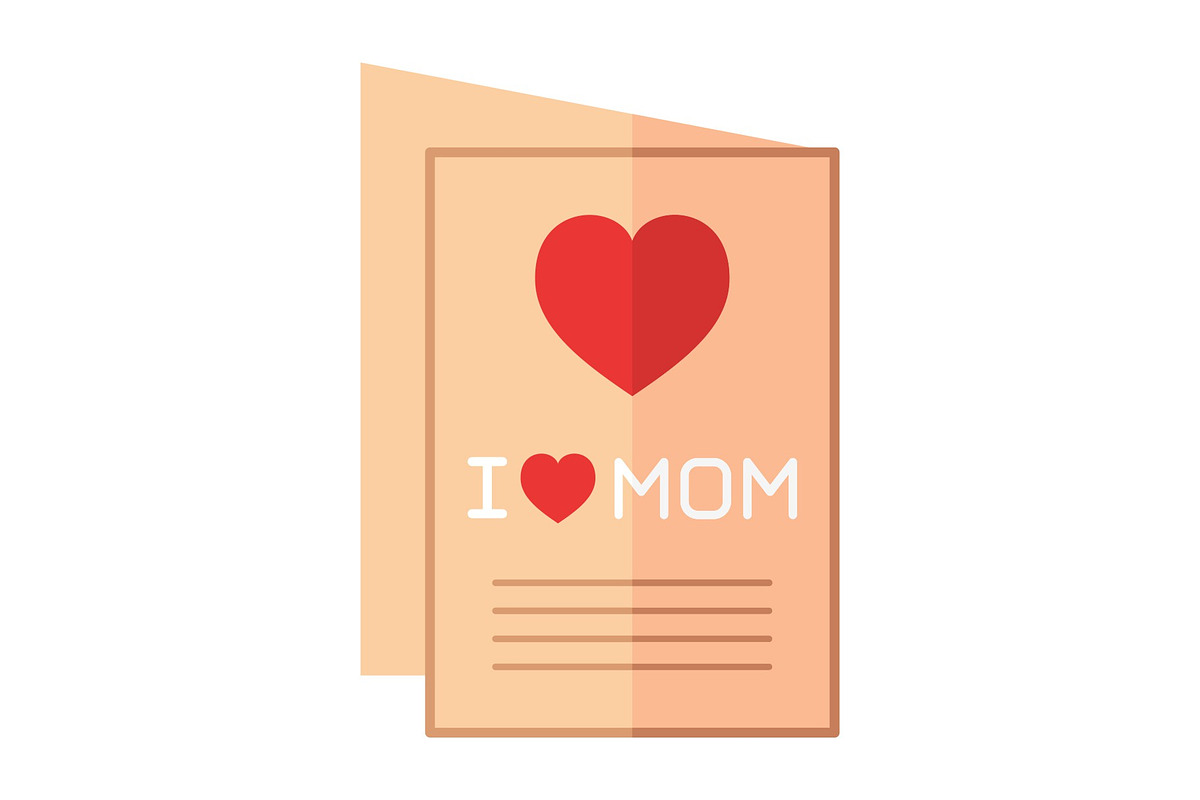 Greeting Card Illustration Icon, an Icon by Pexelpy (Photo 1 of 2)