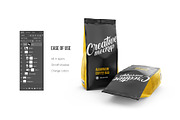 Two Coffee Pouch, a Packaging Mockup by easymock (Thumbnail 3 of 5)