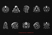 10 Bundle Dark Art Xenomorph Alien, an Illustration by Morspective (Thumbnail 6 of 7)