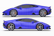 Super Performance Sport Coupe Set, an Advertising Mockup by Halal Graphic Studio (Thumbnail 9 of 12)