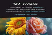50 Floral Macro Photography Prompts, an Object Graphic by MadeByAI Studio (Thumbnail 2 of 6)