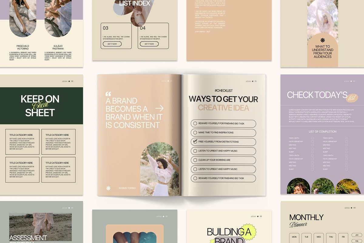 Asyana - Workbook Template, a Magazine Template by Creavora (Photo 14 of 18)