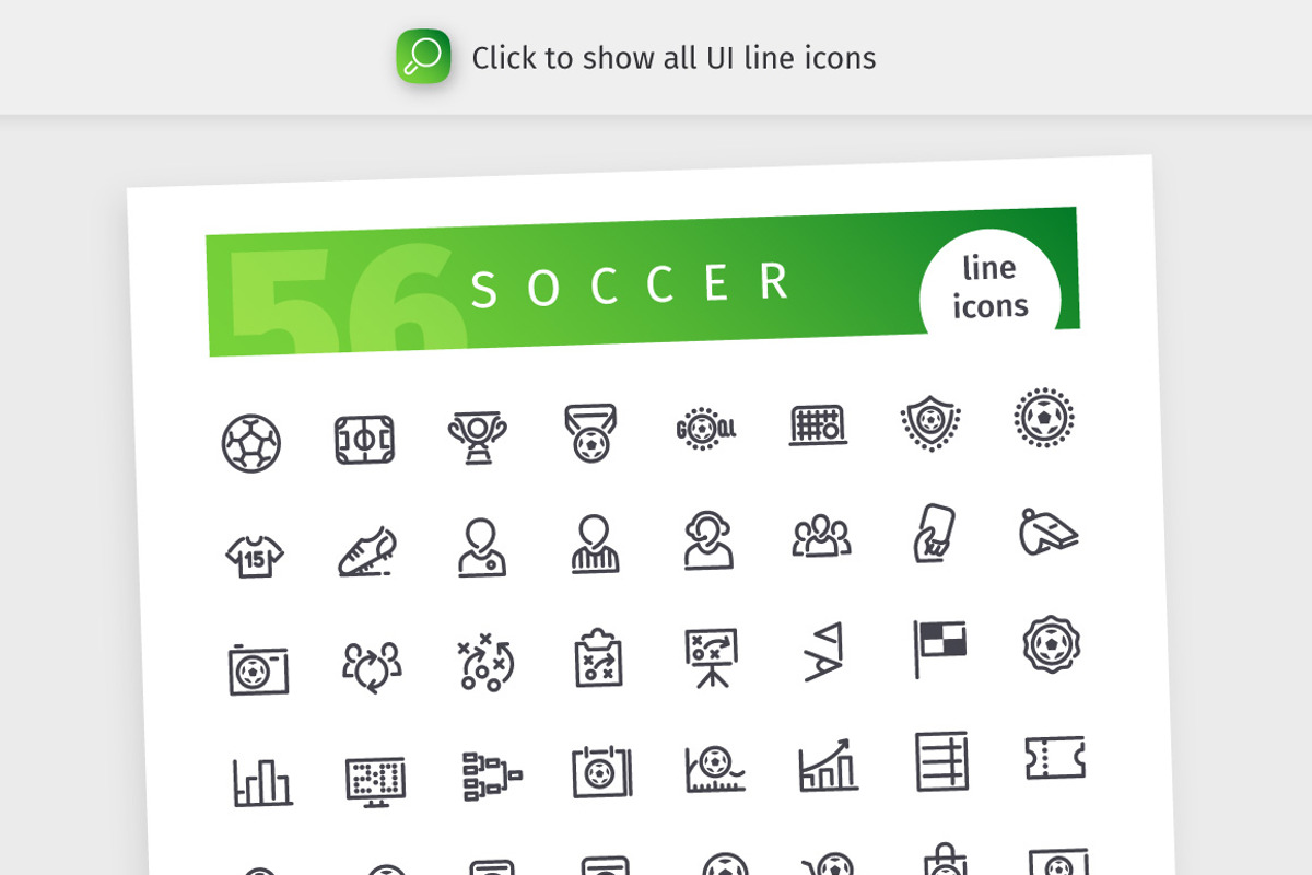 Sport 700+ Line Icons Bundle, an Outline Icon by Voysla's Shop (Photo 4 of 8)