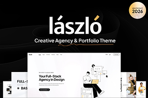Laszlo - Creative WordPress Theme