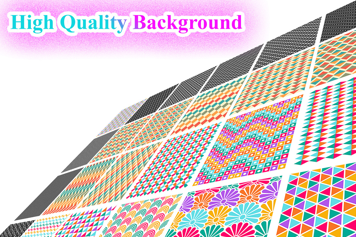 Geometric Seamless Digital Paper, a Pattern Graphic by Digital Studio (Photo 3 of 3)