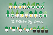 St Patrick's Day Gnomes svg bundle, an Illustration by Peachycottoncandy (Thumbnail 1 of 6)