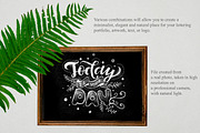 Retro Chalkboard and Fern creator, a Product Mockup by Letter Elfa Studio (Thumbnail 5 of 7)