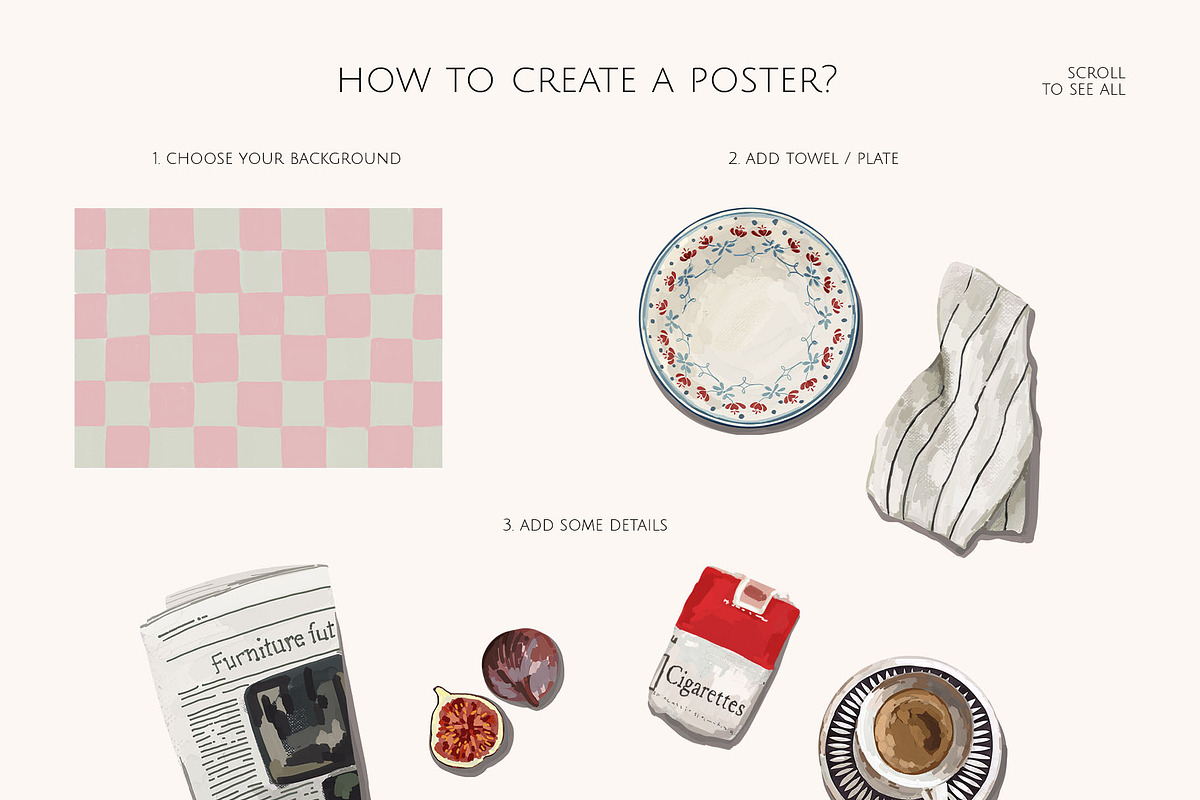 MODERN ARTISTIC POSTER CREATOR, a Decorative Illustration by Yuliia Lashevska (Photo 10 of 12)