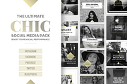 So Chic! Social Media Pack, a Social Media Template by DESIGN HQ (Thumbnail 9 of 10)