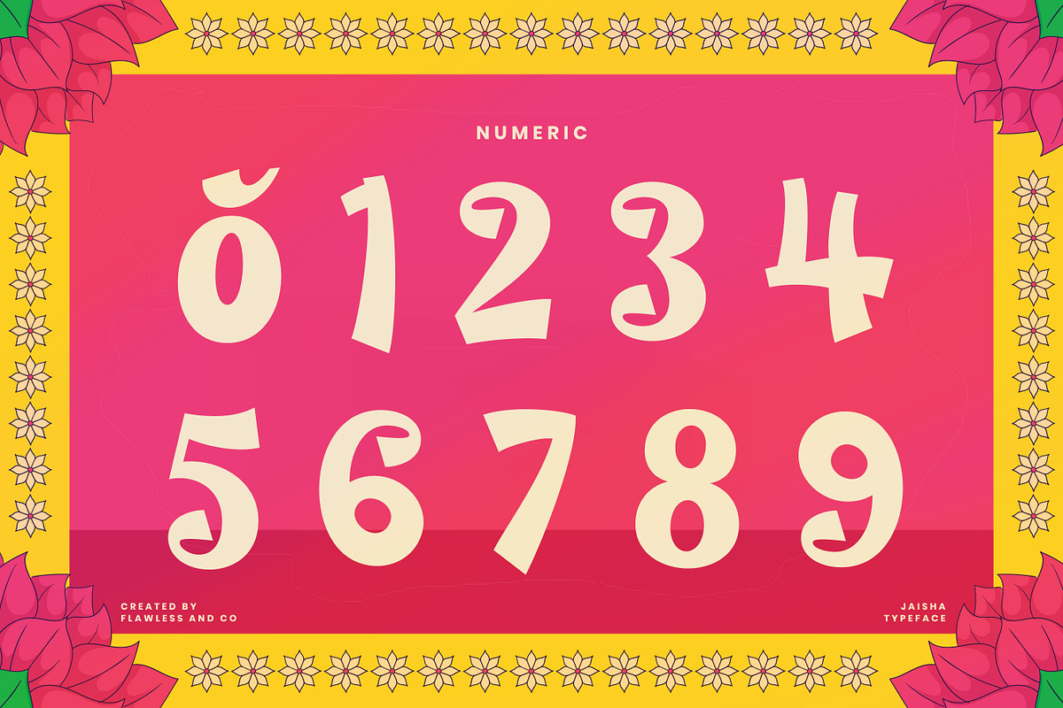 Jaisha - Hindi Display Font, a Font by Flawless And Co (Photo 8 of 10)