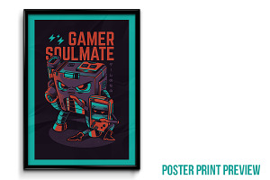 Game Soulmate Illustration