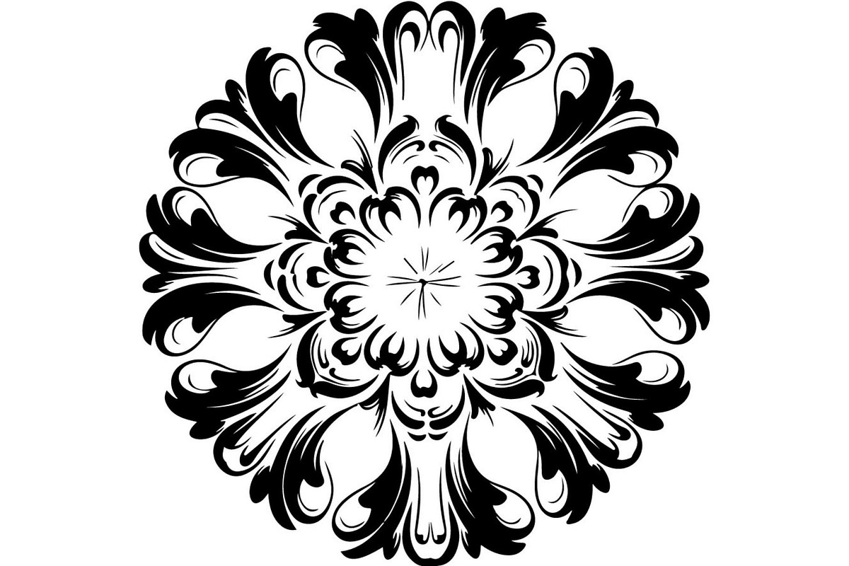 Vintage Floral Mandala Bundle, a Decorative Illustration by Designer_Momina (Photo 16 of 20)