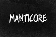 Manticore - Brush Font, a Font by Tugcu Design Co. (Thumbnail 1 of 4)